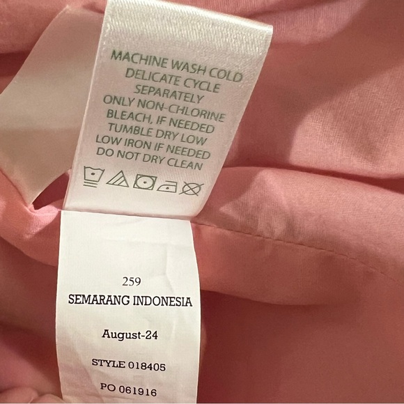 LILLY PULITZER Mila Short Sleeve Stretch Shift Dress Conch Shell Pink 6 - Picture 11 of 12